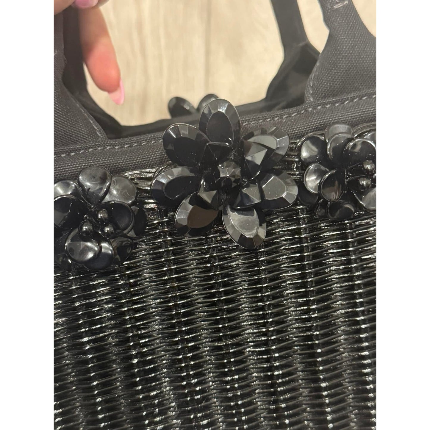 Prada Flower Basket Bag Wicker