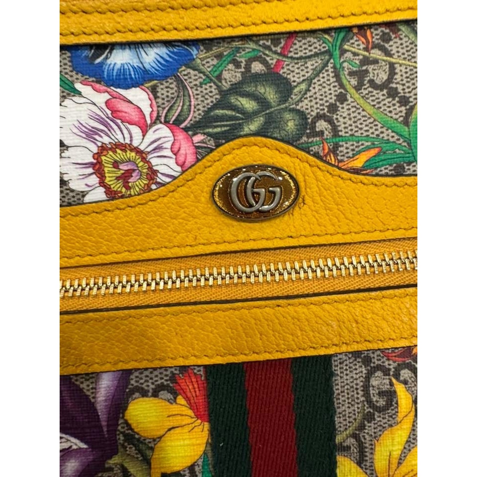 Gucci floral pouch