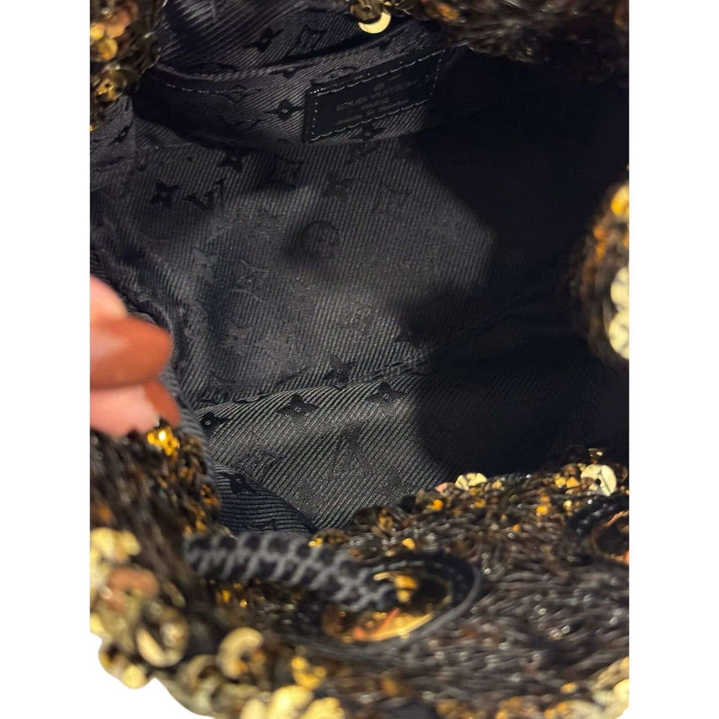 Lv Neo bag sequined
