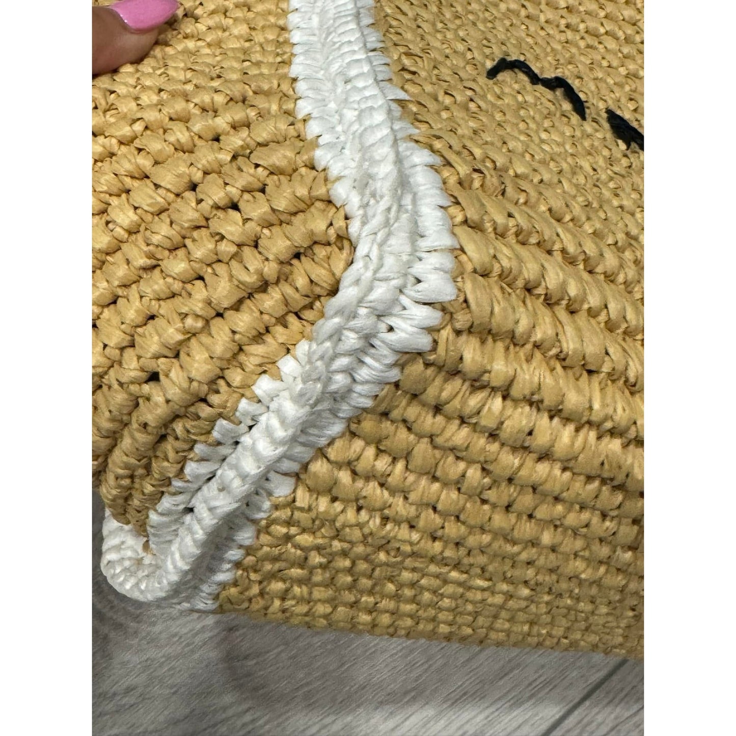 Marni Sillo woven tote bag