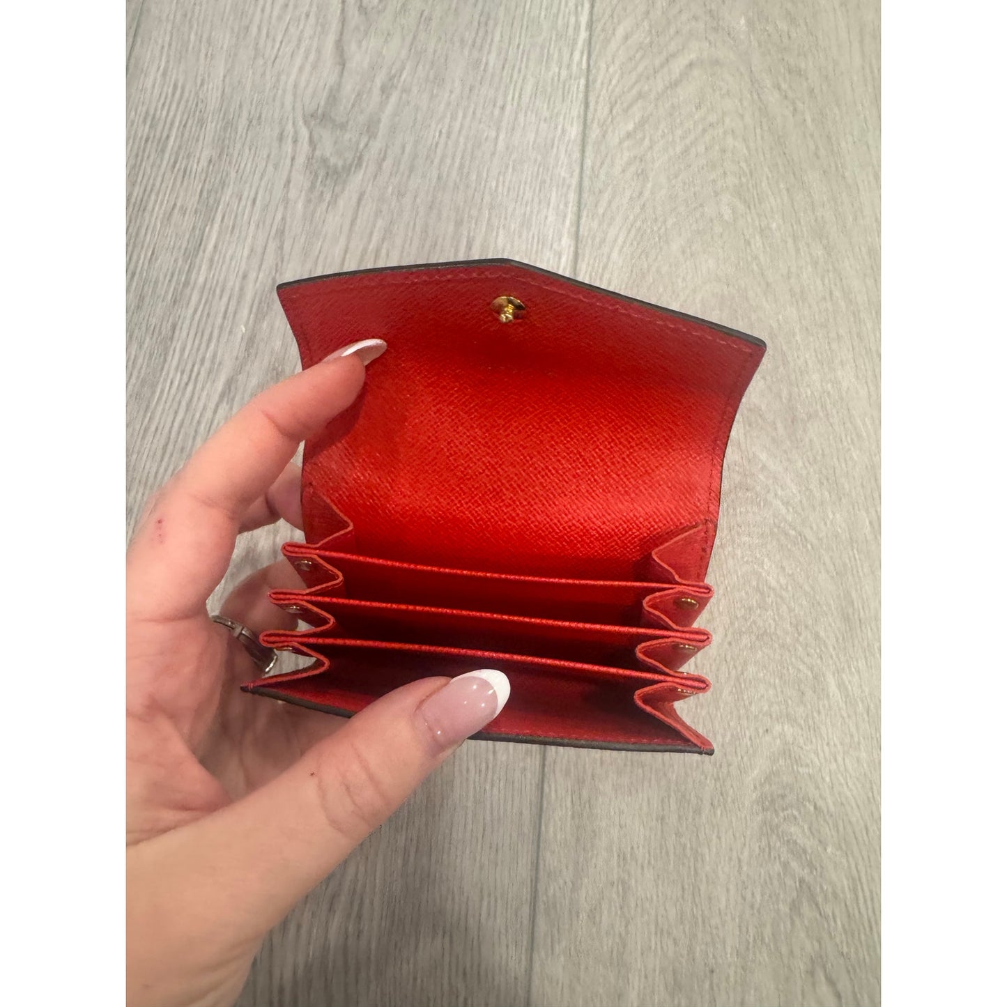 Lv red card holder