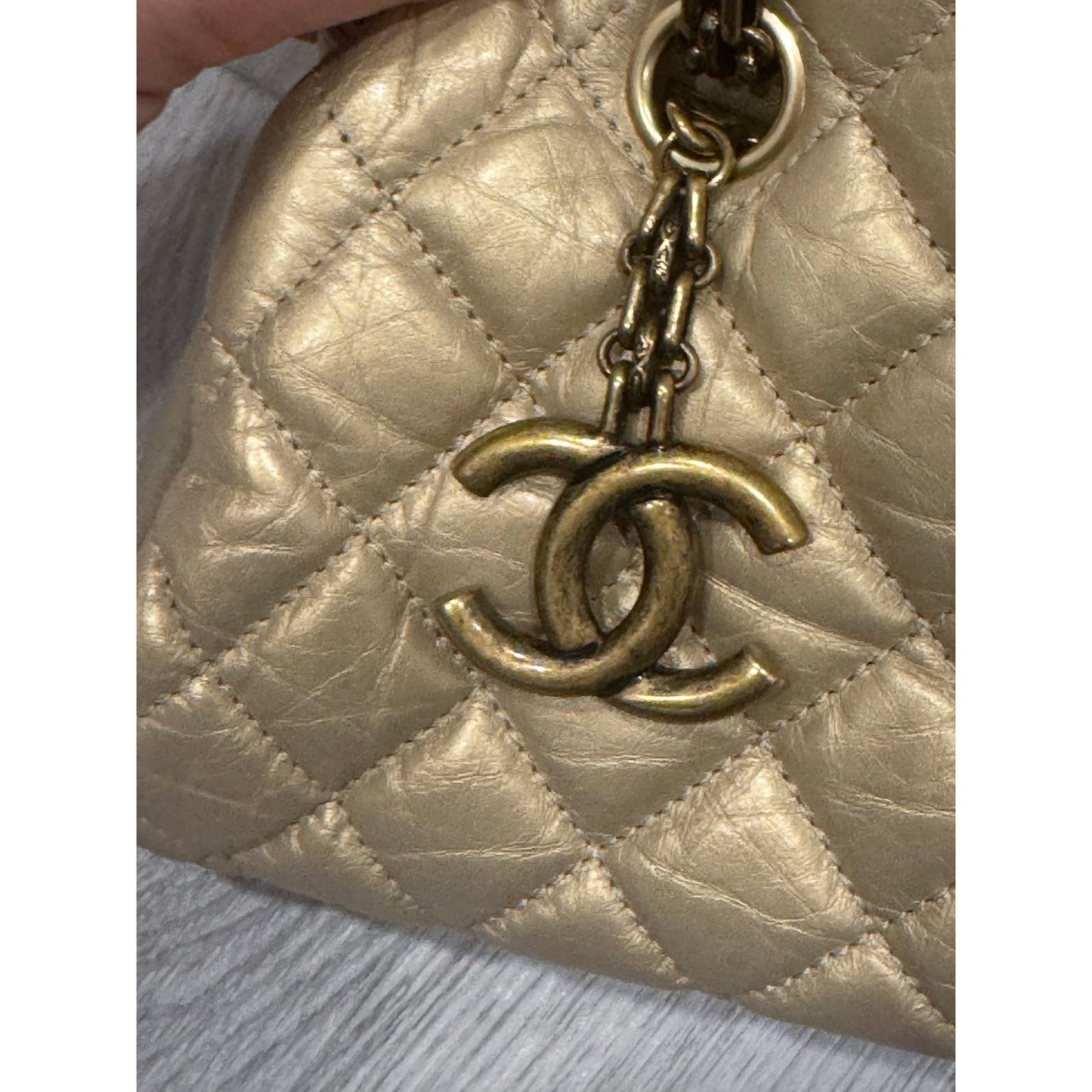 Chanel Mademoiselle leather handbag