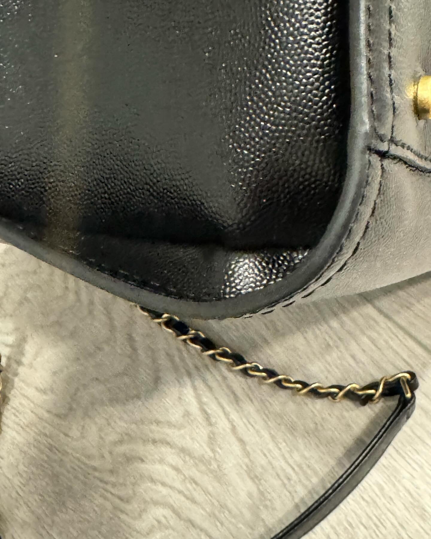 Chanel Deauville Medium Leather Tote