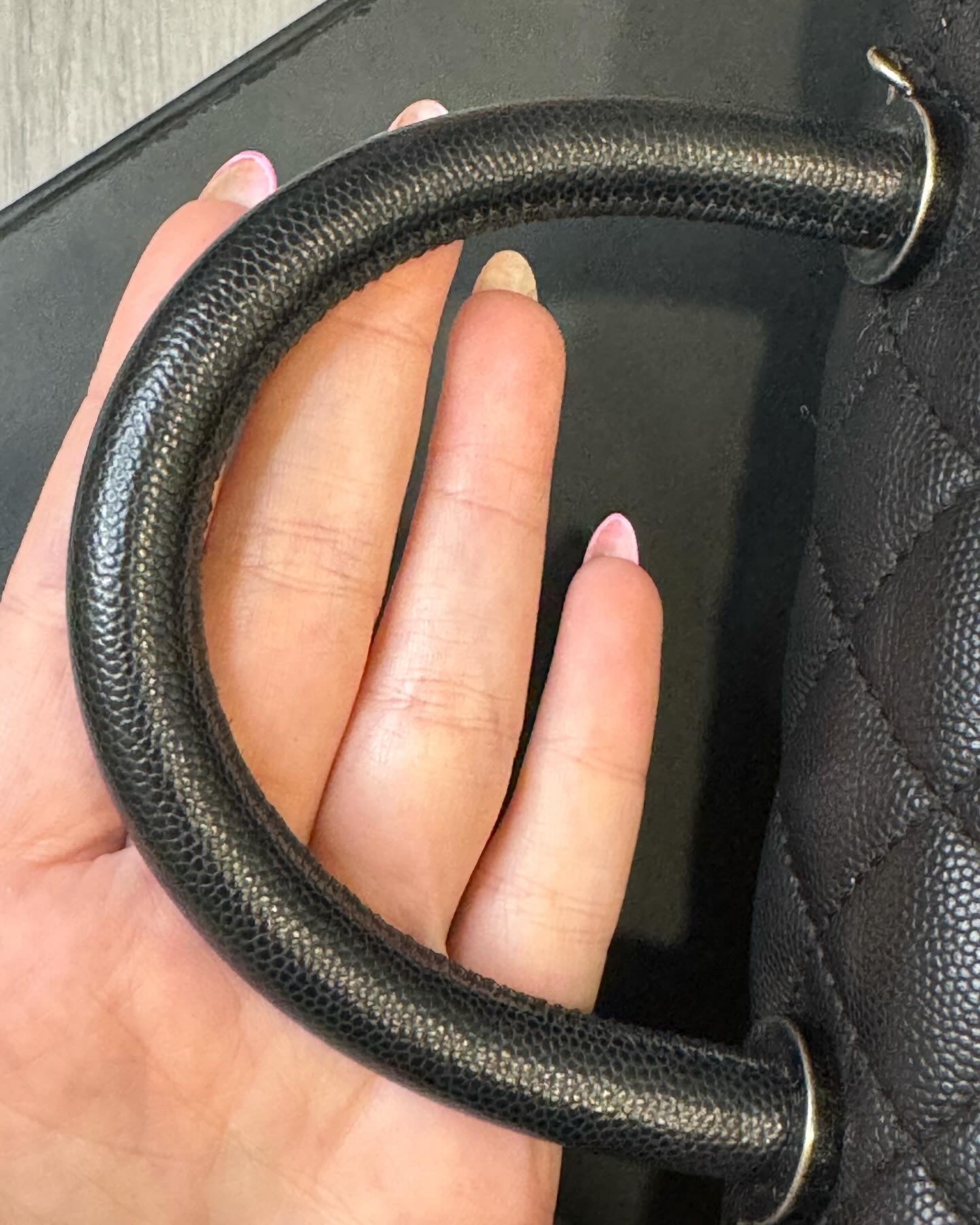 Chanel Two way top handle
