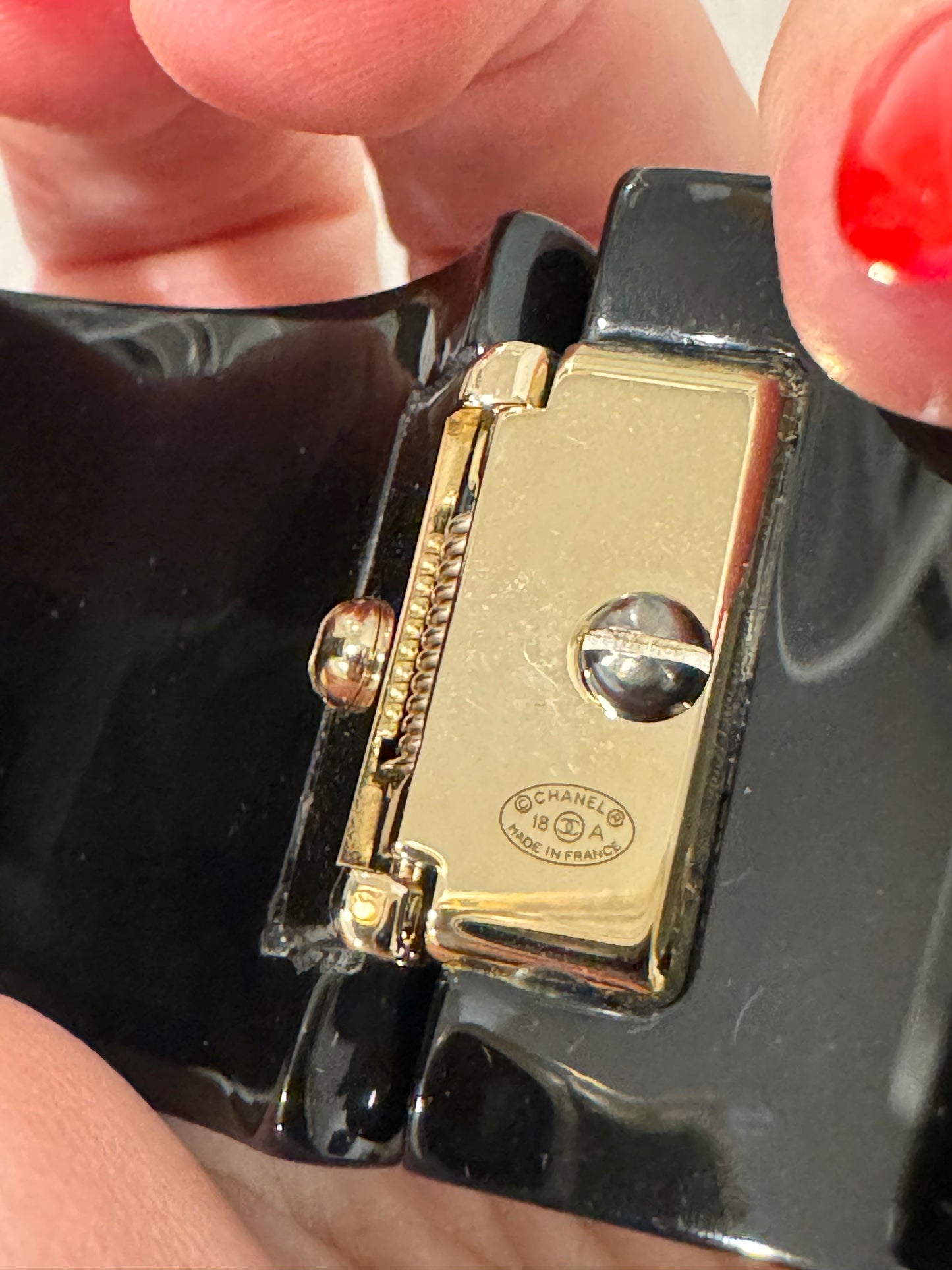 Chanel Resin cuff