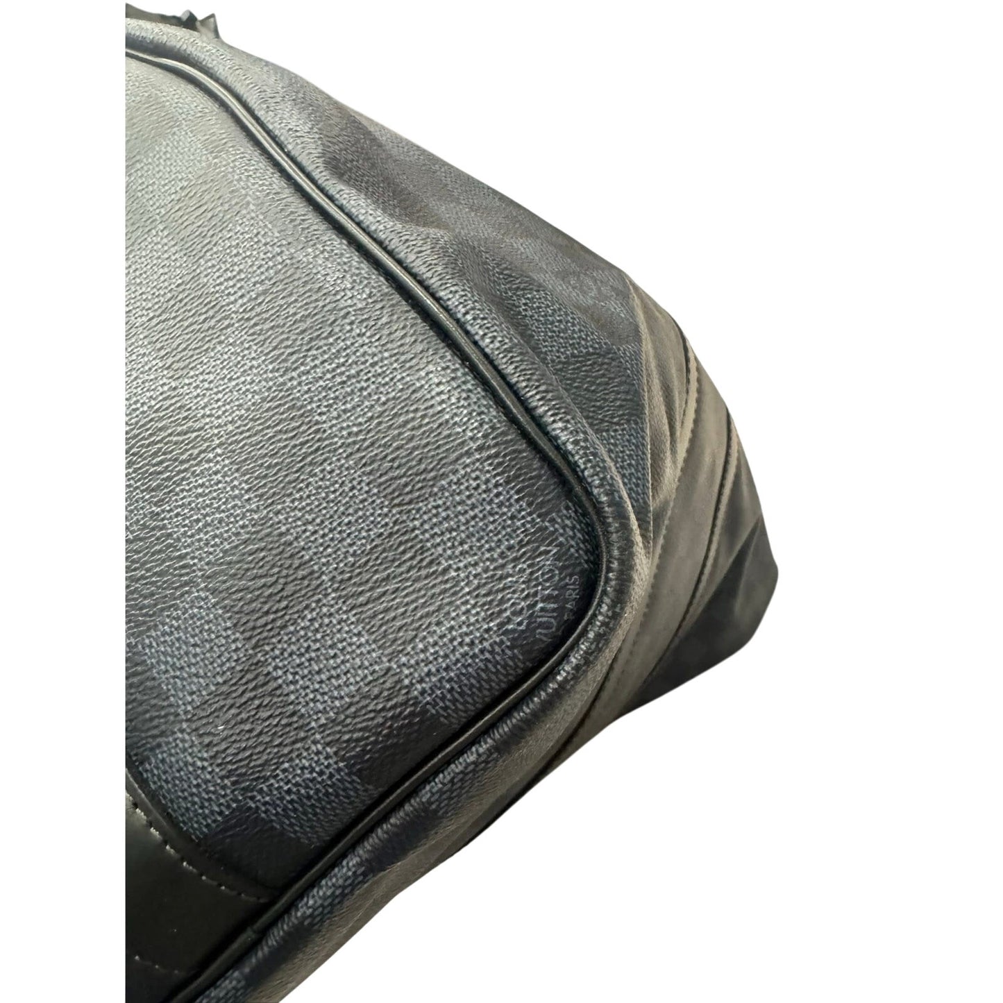 Keepall Bandoulière 45 In Damier graphit