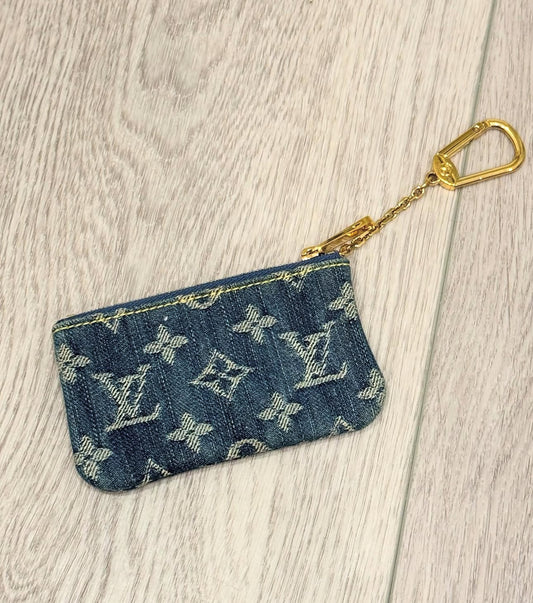 Lv denim key cles