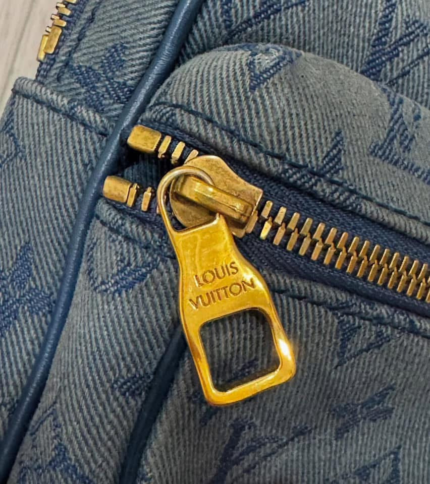 Lv denim belt bag