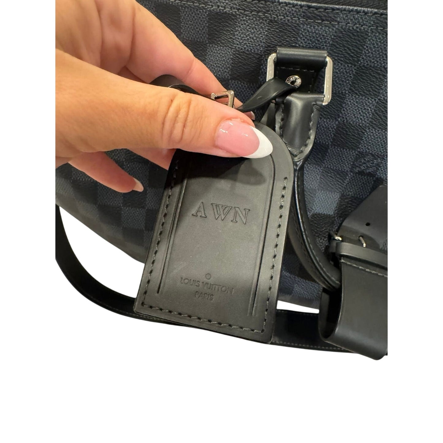 Keepall Bandoulière 45 In Damier graphit