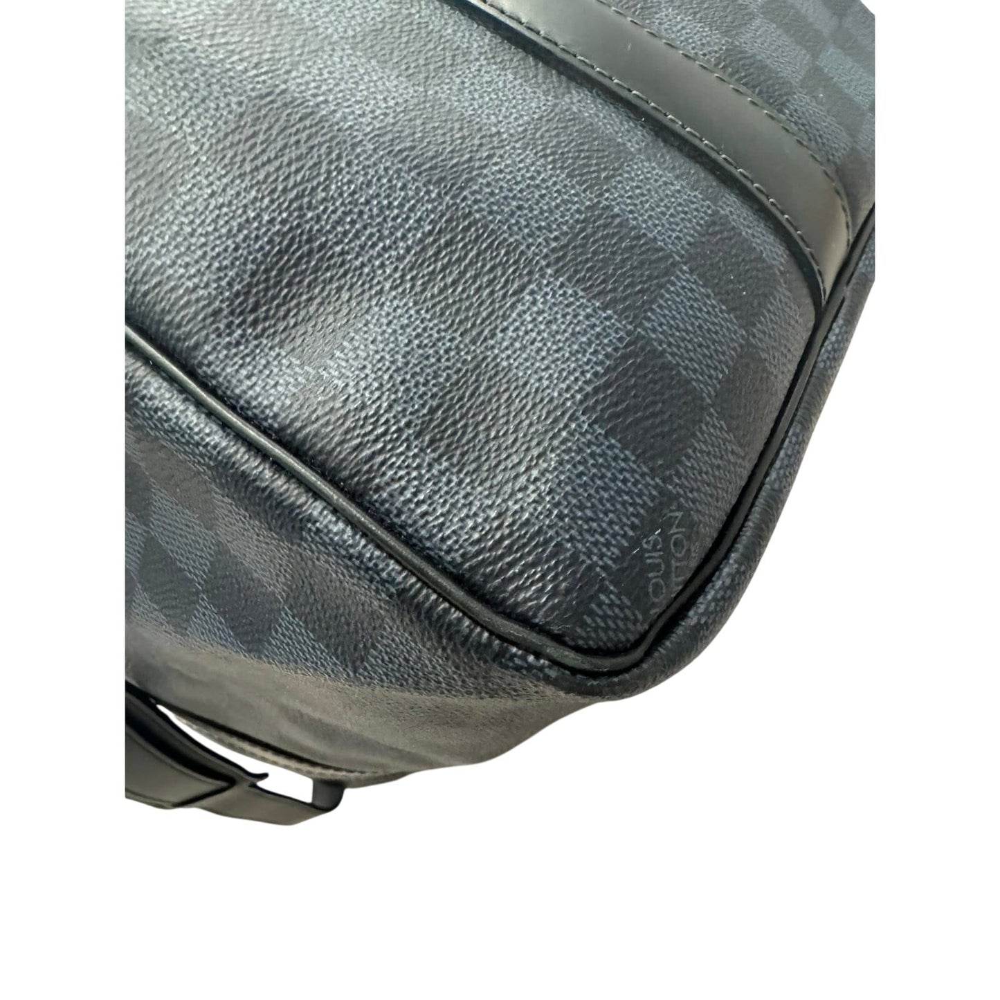 Keepall Bandoulière 45 In Damier graphit