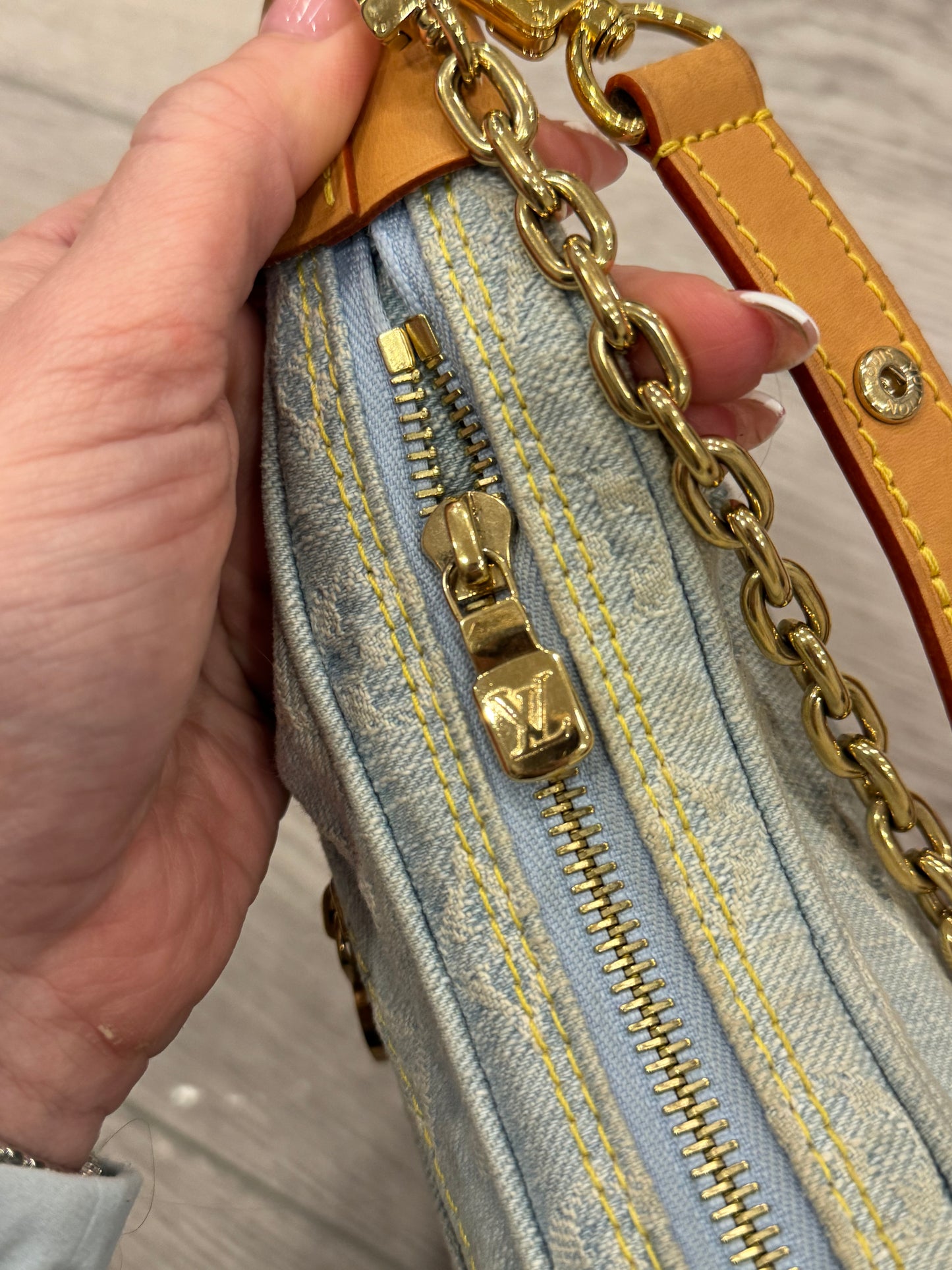 LV denim loop