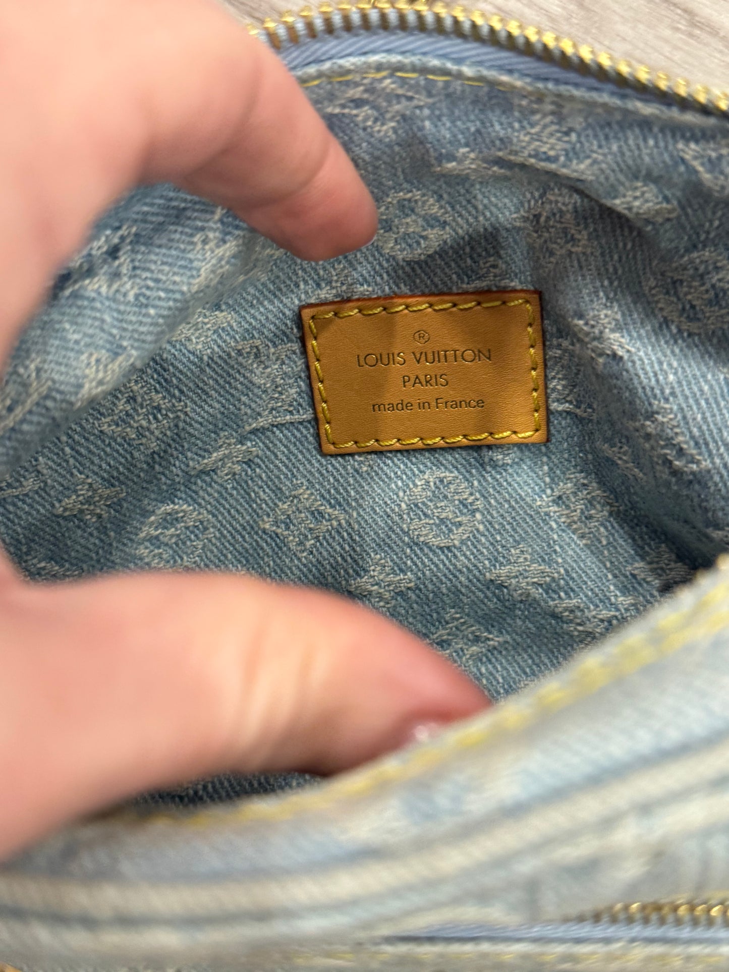 LV denim loop