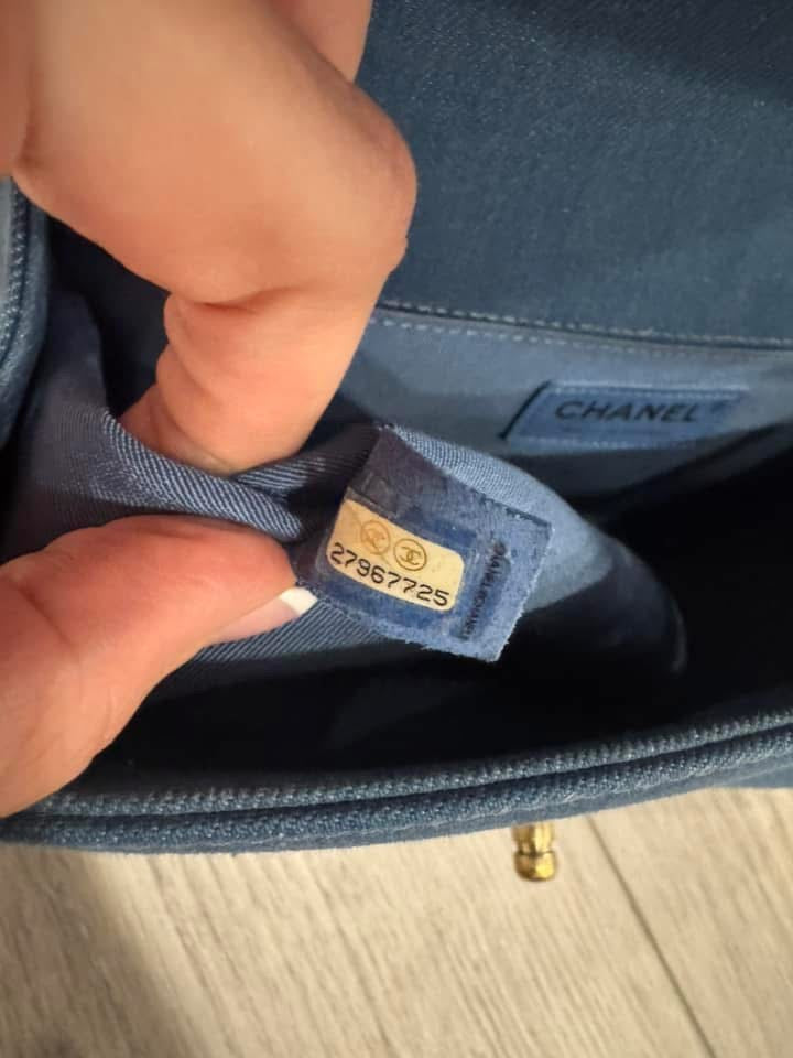 Cc denim boy bag medium