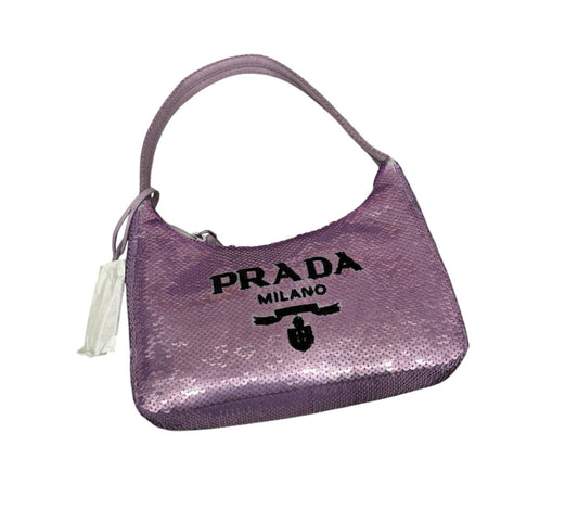 Prada Sequin Reedition Lavender