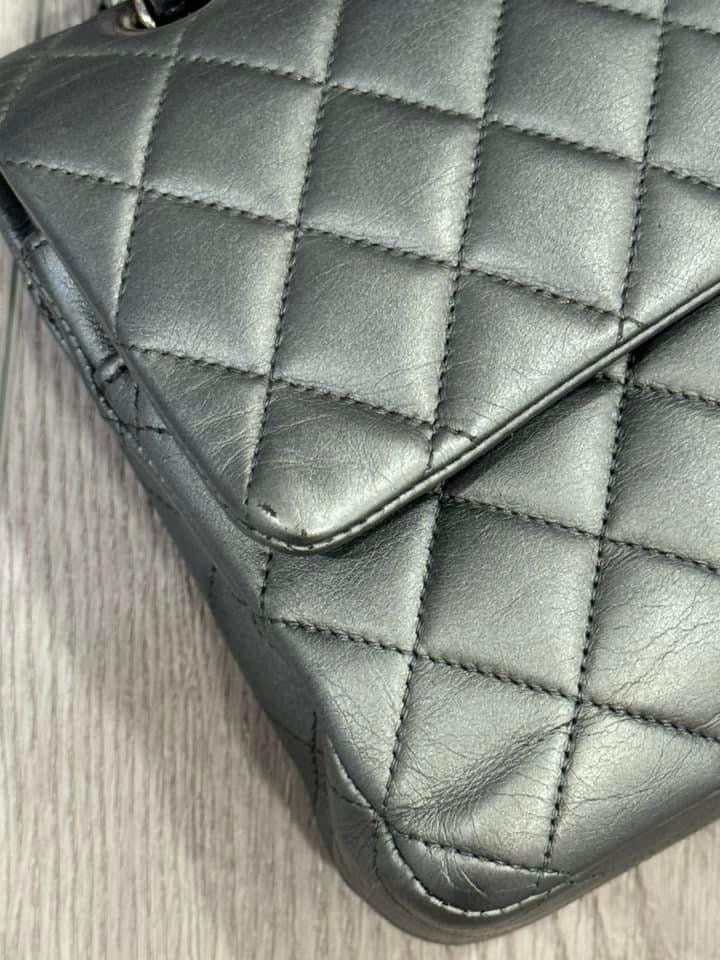 Cc grey double flap