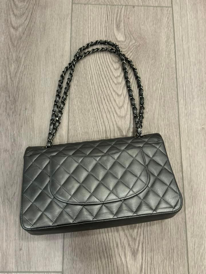 Cc grey double flap