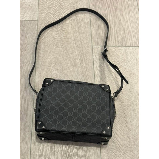 Gg supreme square shoulder bag.