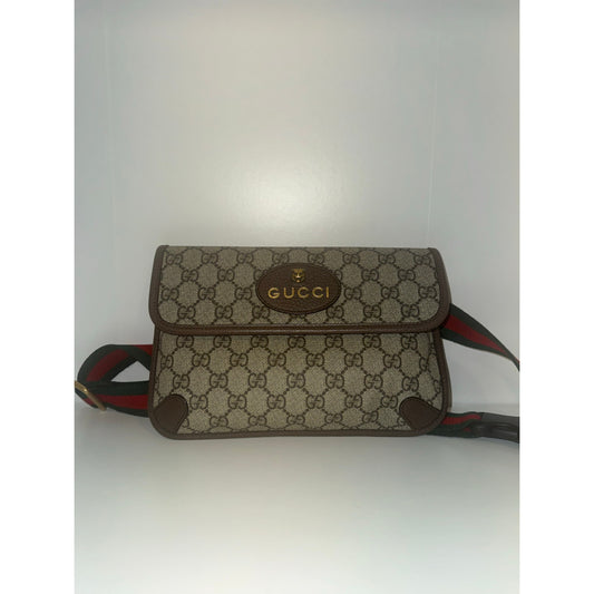 Gg flap bum bag