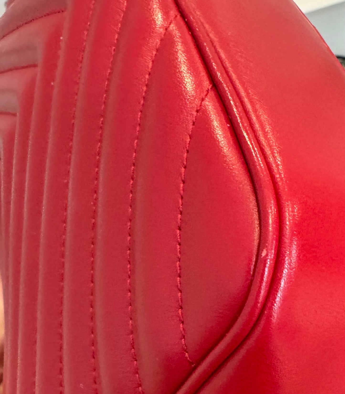YSL Red Camera bag