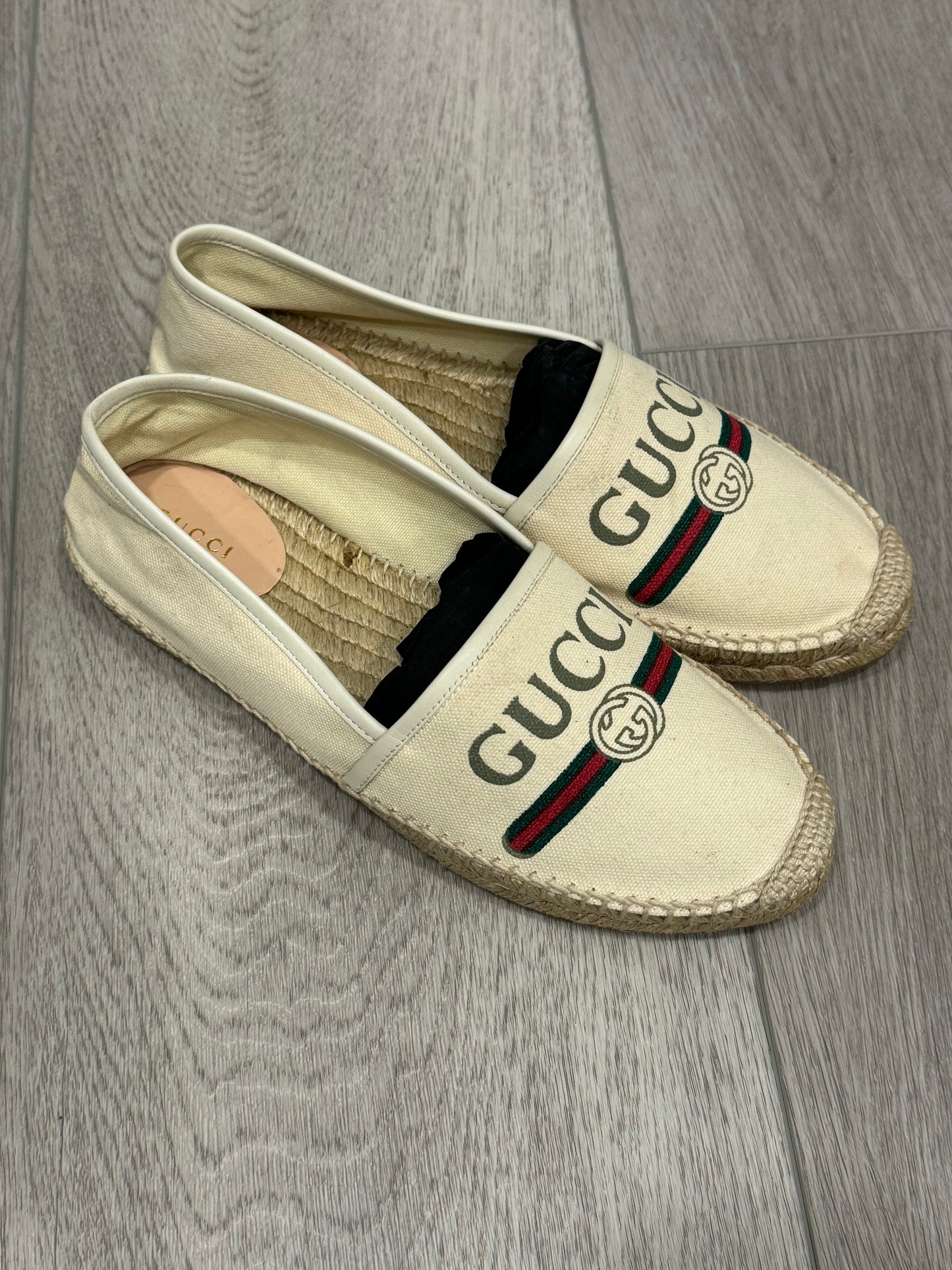 Gucci Canvas Espadrilles