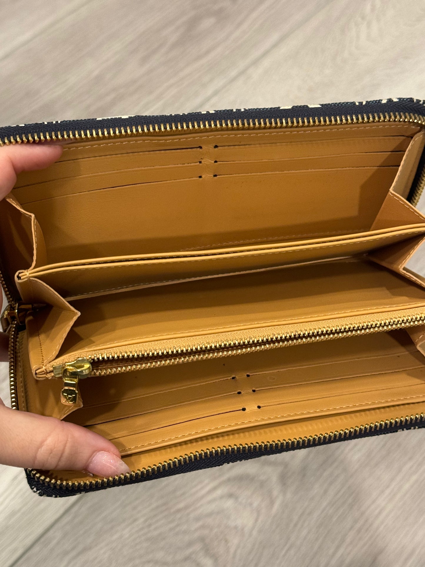 Louis Vuitton Neverfull jacquard since 1854 zippy wallet