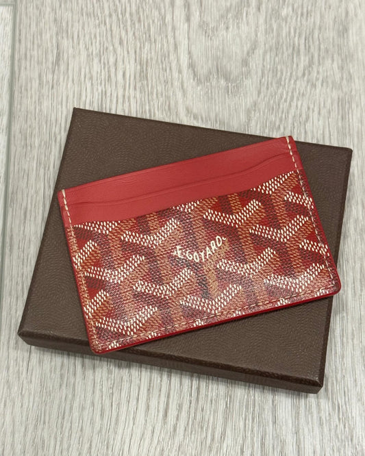 Goyard Red Card case
