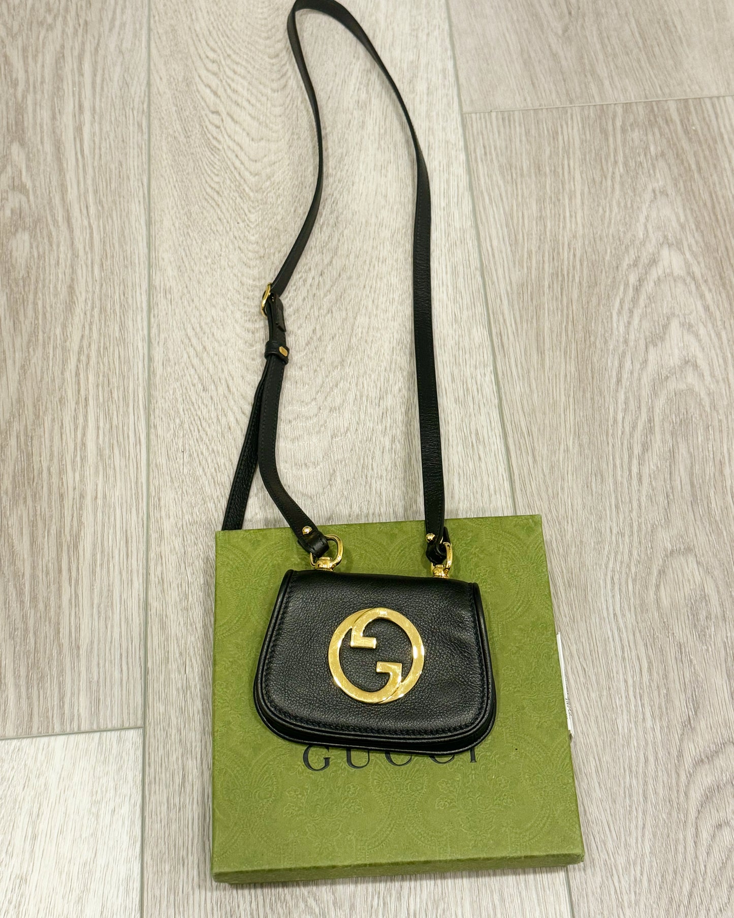 Gucci Blondie Card case on strap