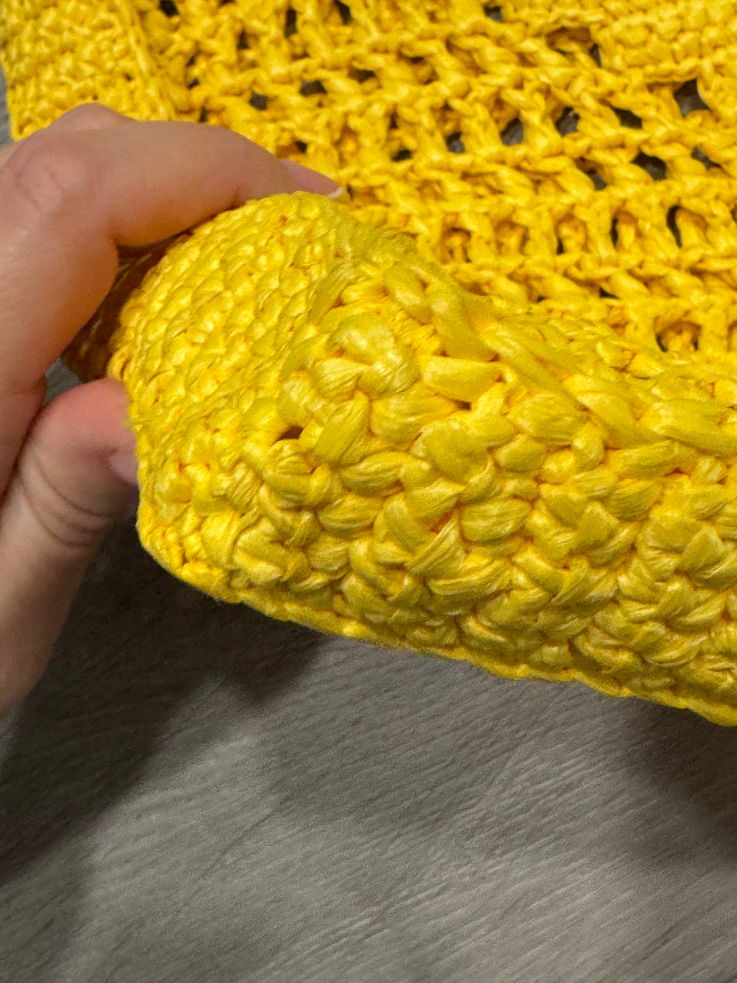 Prada Crochet Tote